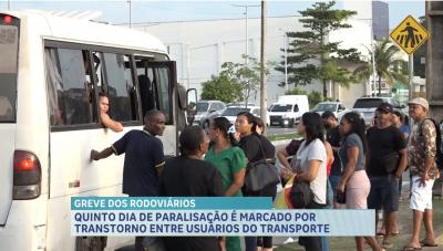 Sexto dia de paralisação é marcado por transtorno entre usuários do transporte coletivo de São Luís