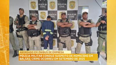 Suspeito de homicídio em Balsas é preso pela polícia no Piauí