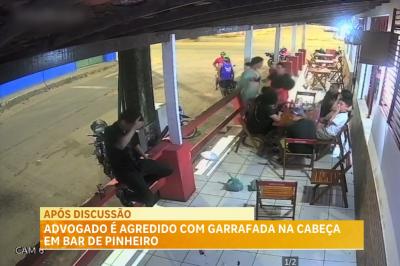 Homem é preso após agredir advogado no centro de Pinheiro