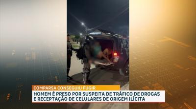 Operação Impacto prende suspeito por tráfico e receptação no Parque Aurora
