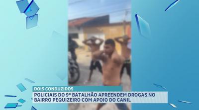 Operação com apoio do canil resulta em grande apreensão no Pequizeiro