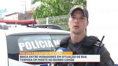 Homem em situação de rua é morto por golpe de faca no pescoço, em São Luís