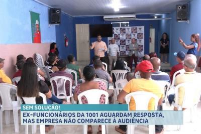 Crise no transporte : ex-funcionários da Expresso Rei de França cobram salários atrasados em audiência pública