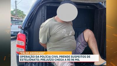 Operação da Polícia Civil suspeito de estelionato; prejuízo chega a 96 mil reais