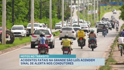 Acidentes fatais com motocicletas acendem alerta no trânsito da Grande São Luís