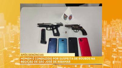 Homem é conduzido por suspeita de roubos na região de São José de Ribamar