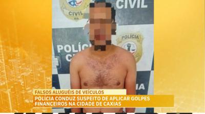 Polícia prende suspeito de aplicar golpes na cidade de Caxias