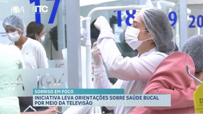 Iniciativa da Universidade Ceuma leva orientações sobre saúde bucal por meio da televisão