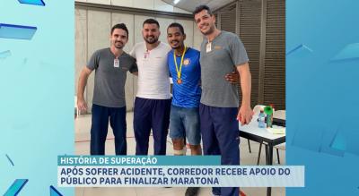 Após grave acidente, jovem emociona ao completar corrida em São Luís