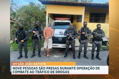 Oito suspeitos são presos com armas e munições em ação policial no interior do Maranhão