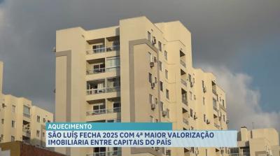 São Luís registra quarta maior valorização imobiliaria em ranking com capitais do país