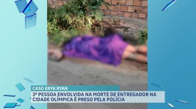 Terceira pessoa suspeita de envolvimento na morte de entregador é presa em São Luís