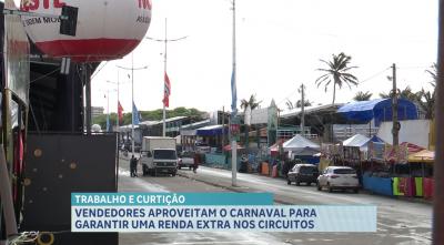 Vendedores ambulantes aproveitam o Carnaval em São Luís para garantir renda extra