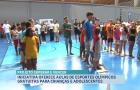 Programa oferece aulas de esportes olímpicos gratuito para crianças e adolescentes 