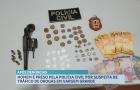 Vargem Grande: homem é preso pela Polícia Civil por suspeita de tráfico de drogas 
