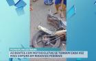 Acidentes com motocicletas se tornam cada vez mais comuns em rodovias federais