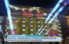 Festival “Bumba Meu Mapping” exibe projeções artísticas na Praça Deodoro