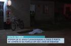 Homem de 55 anos é morto a tiros na porta de comércio da família, na Grande Ilha