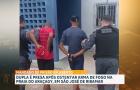 PM conduz suspeitos de ostentar arma de fogo e consumir drogas na Praia do Araçagy