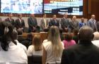 Ex-técnico de basquete Professor Miranda é homenageado na Assembleia Legislativa