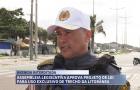 MP interdita Avenida Litorânea para fins esportivos