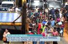 Terminal da Ponta da Espera registra alta movimentação nessa segunda (21)