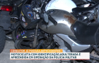Polícia Militar apreende motocicleta com sinais de adulteração no Cohatrac