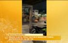Homem é detido após causar danos com trator na BR-135 em São Luís