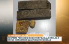 Policial de folga reconhece suspeito em van e PM apreende drogas, em Carolina