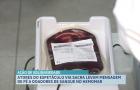 Atores do espetáculo Via Sacra levam mensagem de fé a doadores de sangue HEMOMAR