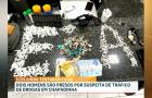 PM desarticula ponto de tráfico de drogas e prende dois suspeitos em Chapadinha