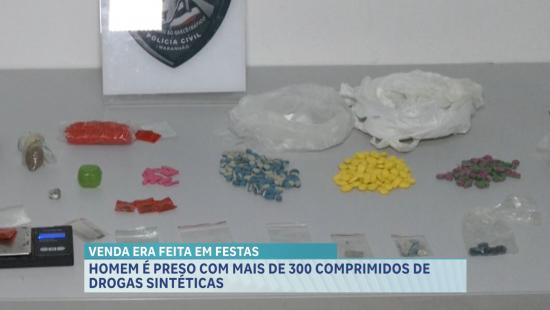 Suspeito de comercializar drogas sintéticas é preso no Olho D’água, em São Luís