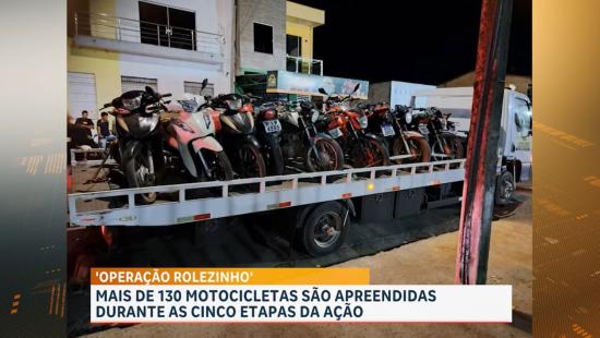Operação apreende motos por poluição sonora e infrações de trânsito, em São Luís