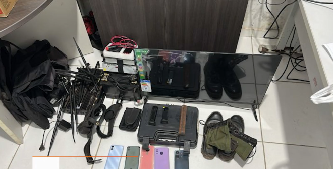 Polícia combate ao crime organizado em Palmeirândia, na Baixada Maranhense