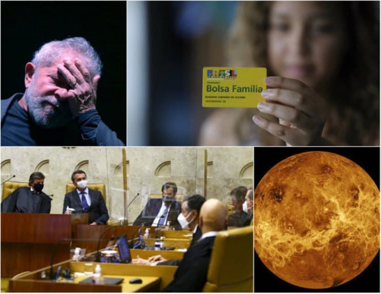 Lula denunciado, vida em Vênus e fim do Renda Brasil marcam semana