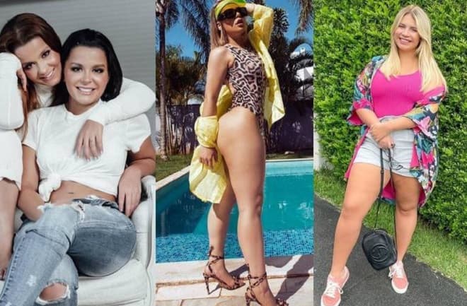 Cantoras sertanejas chamam atenção por perda de peso