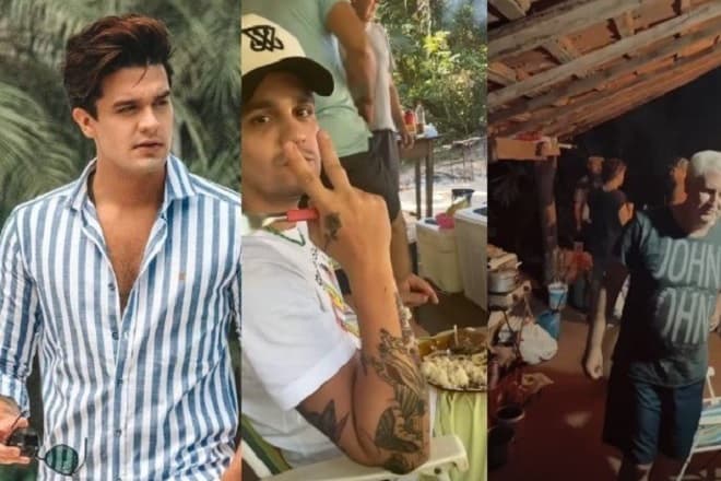 Luan Santana abre mão de luxo por viagem simples e rústica no mato