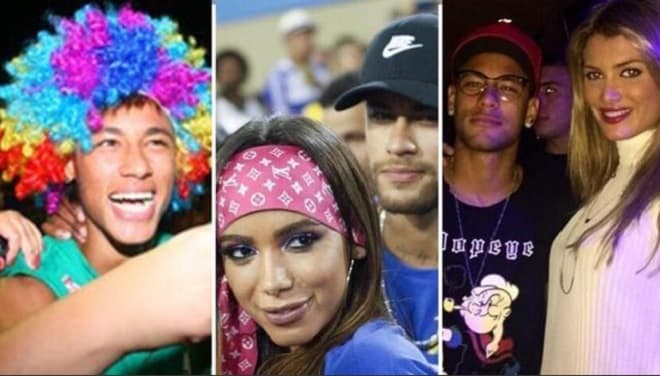 Em ano sem festas, relembre as folias de Neymar no Carnaval