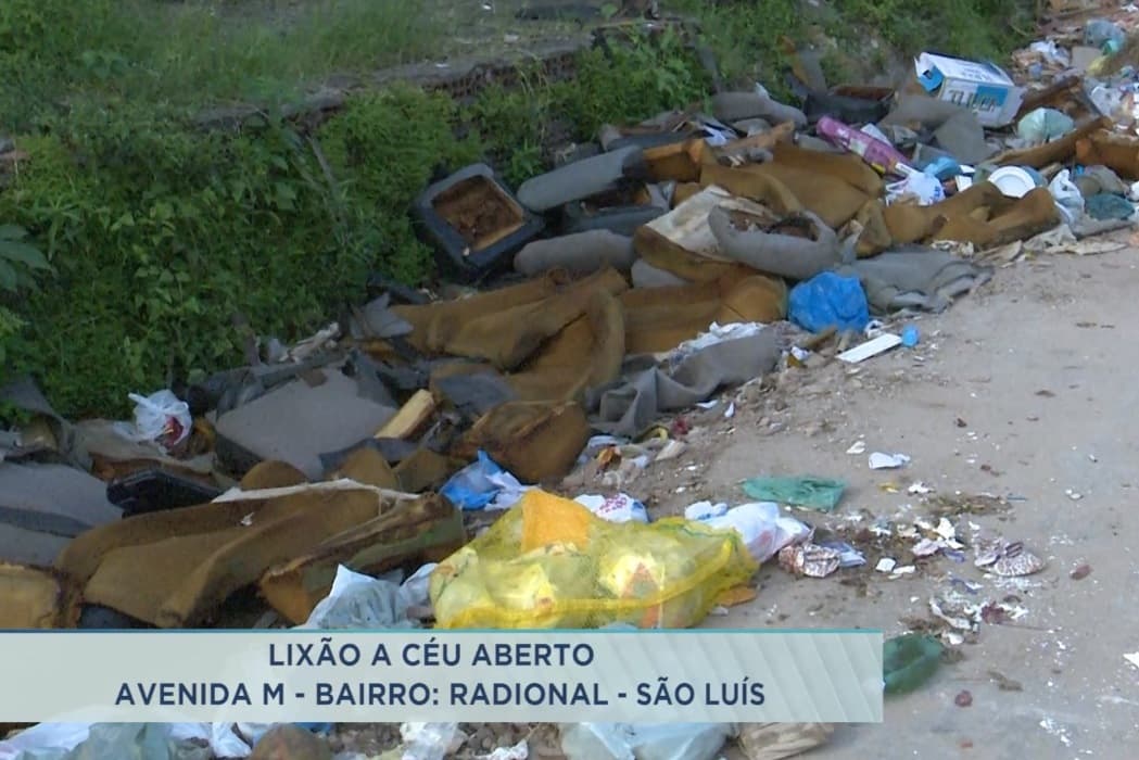 Moradores denunciam descarte irregular de lixo no Radional