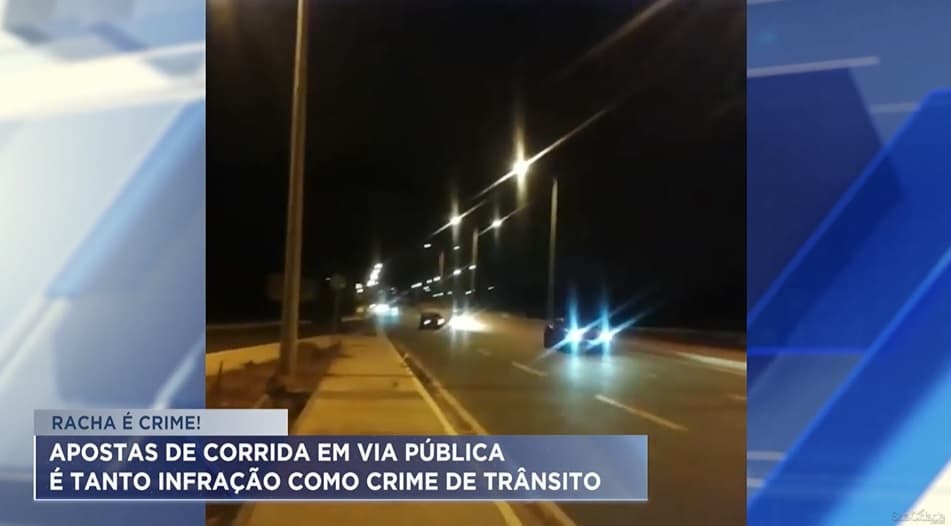 Vídeo mostra racha na Via Expressa em São Luís