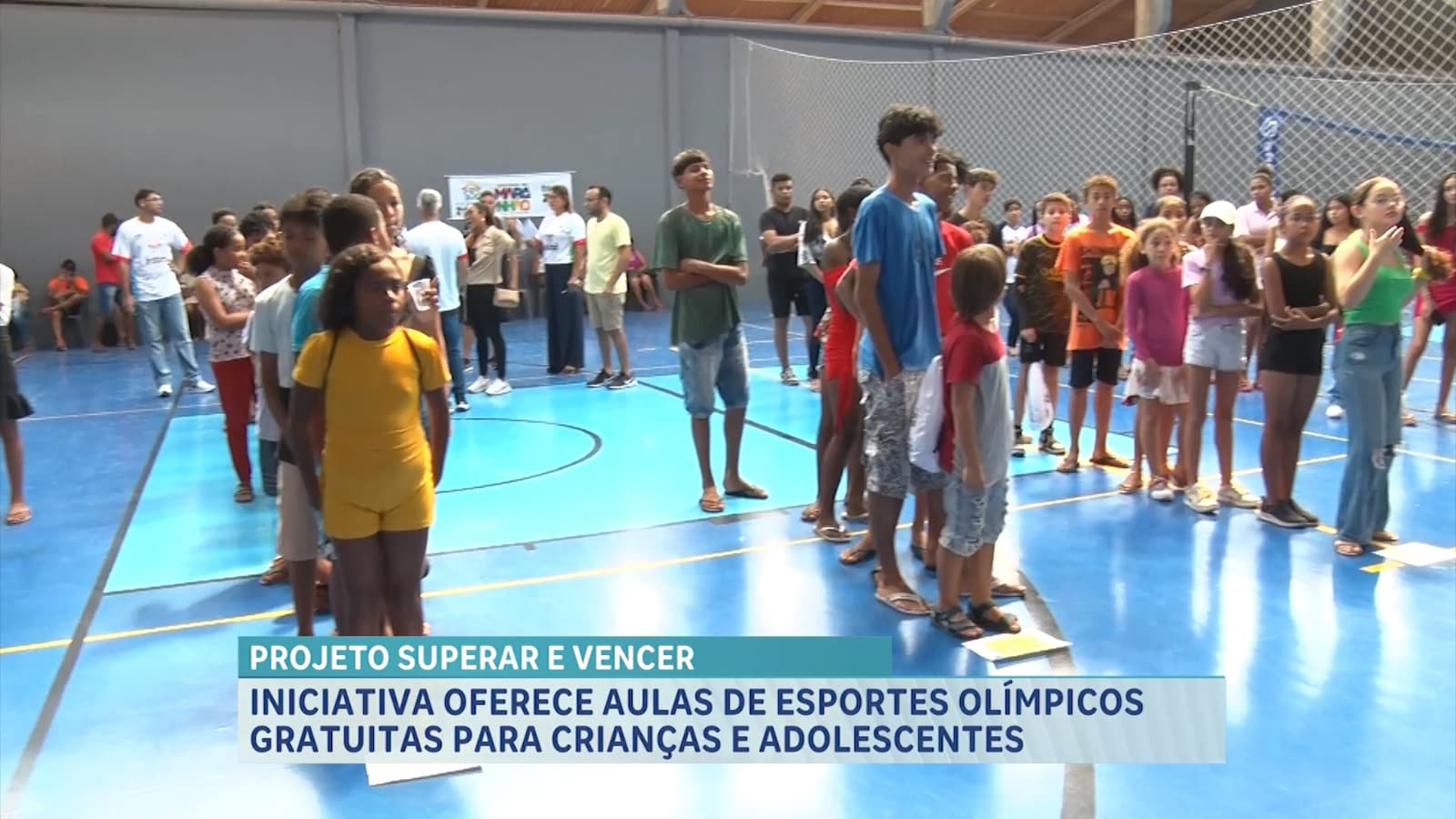 Programa oferece aulas de esportes olímpicos gratuito para crianças e adolescentes