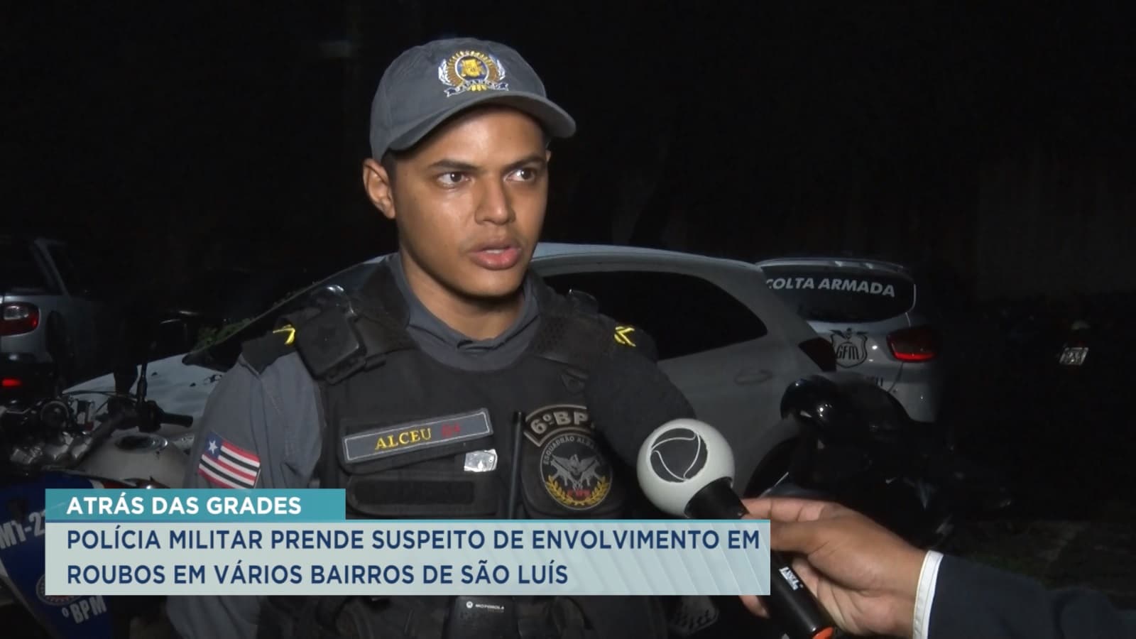 PM prende suspeito de praticar roubos em vários bairros de São Luís