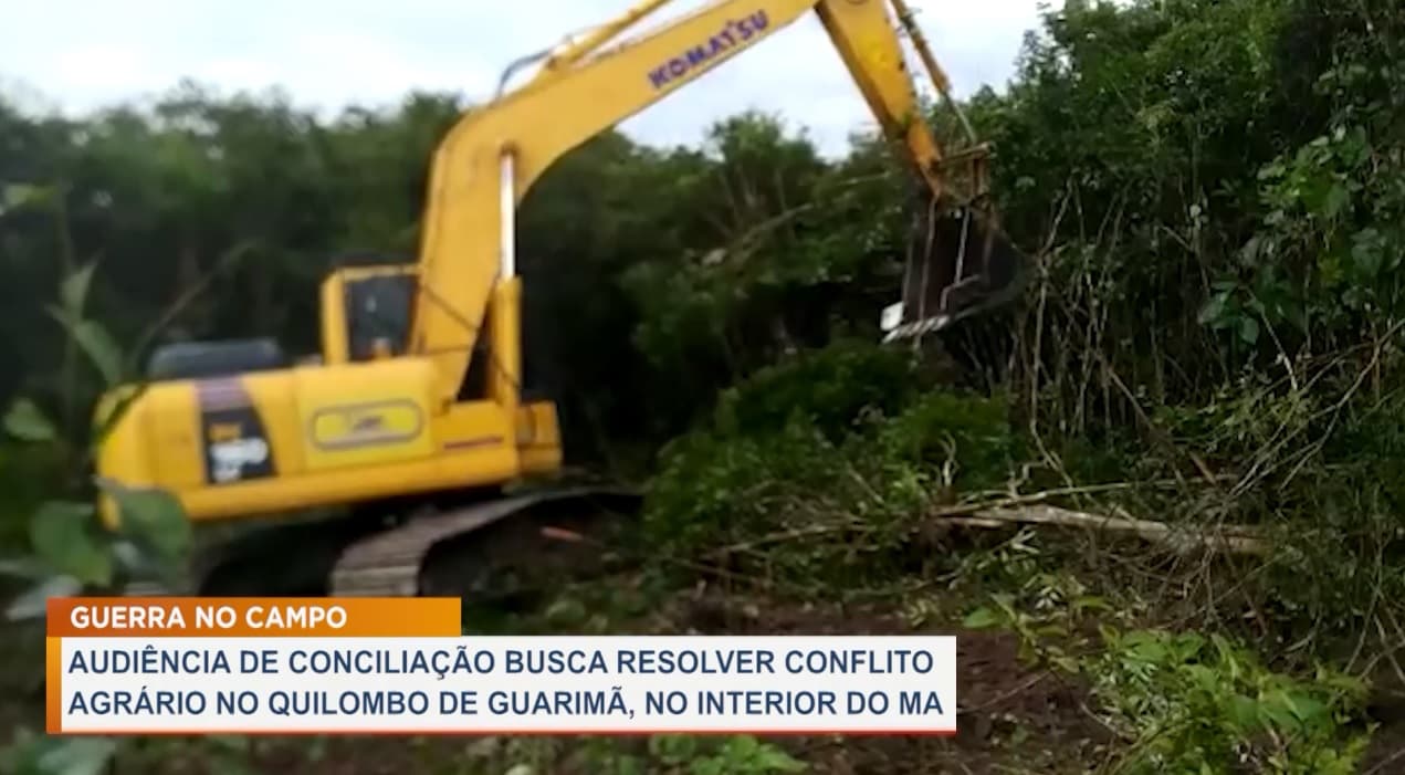 Conflito agrário no Quilombo de Guarimã tem audiência de conciliação