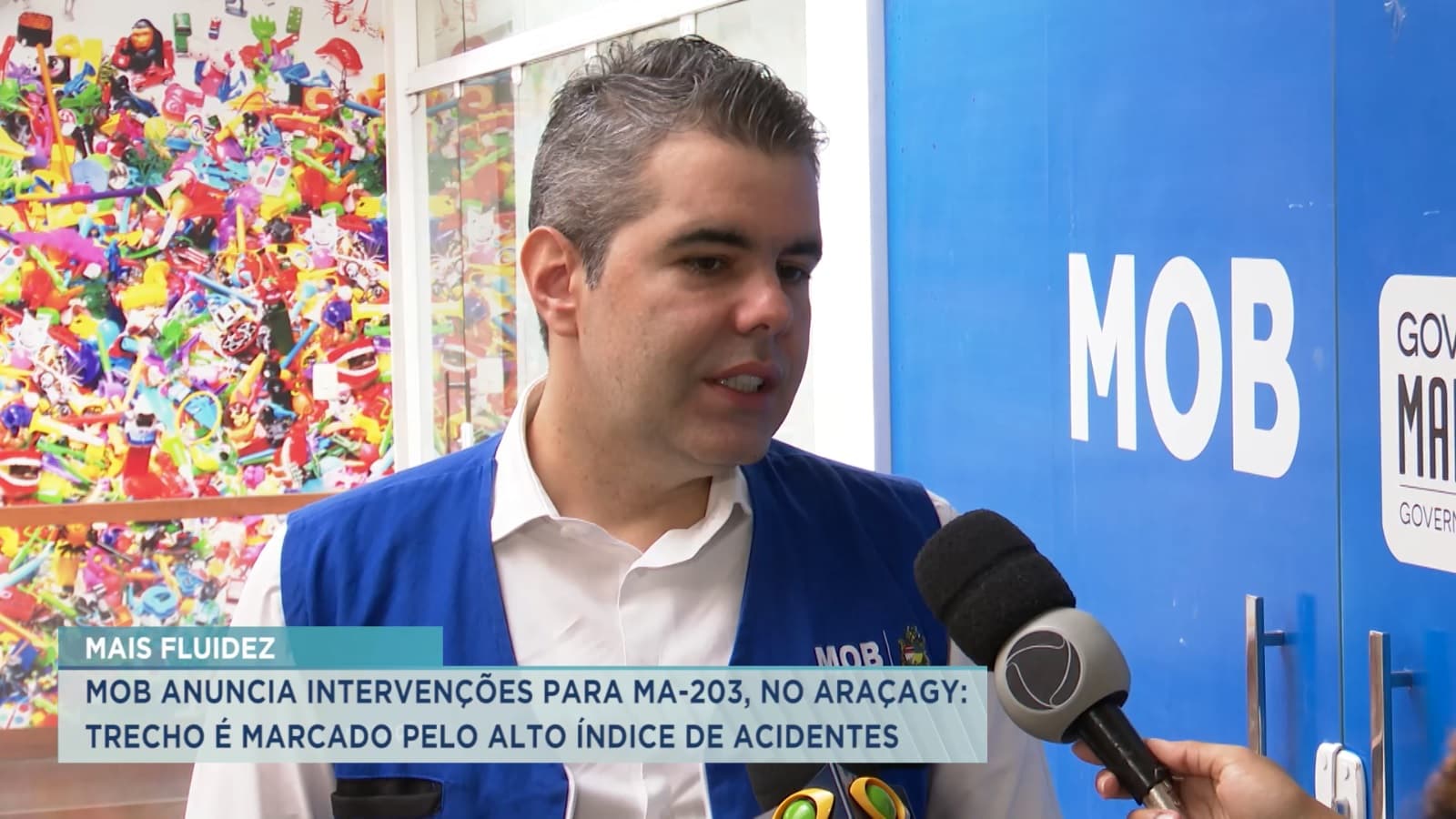 MOB anuncia intervenções para a MA-203 no Araçagy