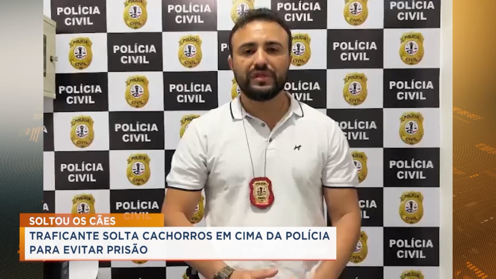 Buriticupu: suspeito de trafico de drogas solta cães em cima da polícia para evitar prisão
