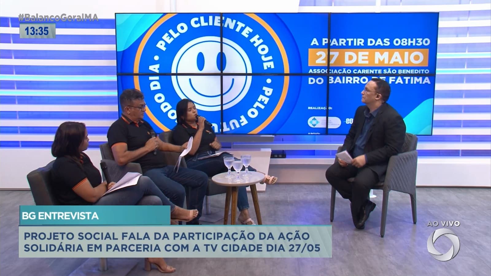 BG entrevista membros do Instituto DIGEPP que irá participar da ação solidária da TV Cidade