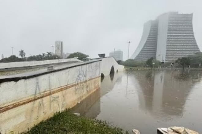 Nível do Guaíba volta a atingir a marca de 5m nesta segunda-feira (13)