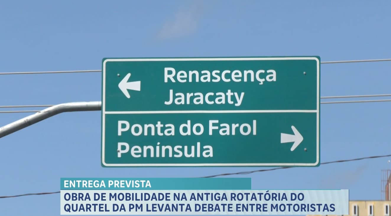 Obra de mobilidade impactará motoristas que seguem em direção ao Comando Geral da PM