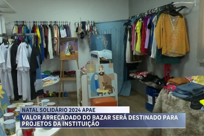 Apae de São Luís Lança Campanha de Natal Solidário 2024