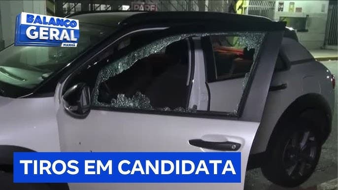 Carro de Léo Aquila, candidata a vereadora, é atacado a tiros em SP